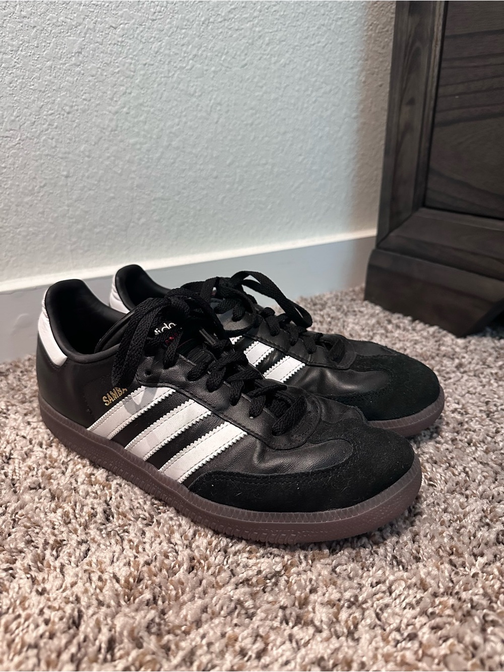 adidas Samba Low-Top Sneakers - Black/White